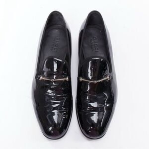 GUCCI Horsebit Loafer in Patent Leather